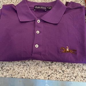 Ralph Lauren Purple Label jumping jockey SS polo.